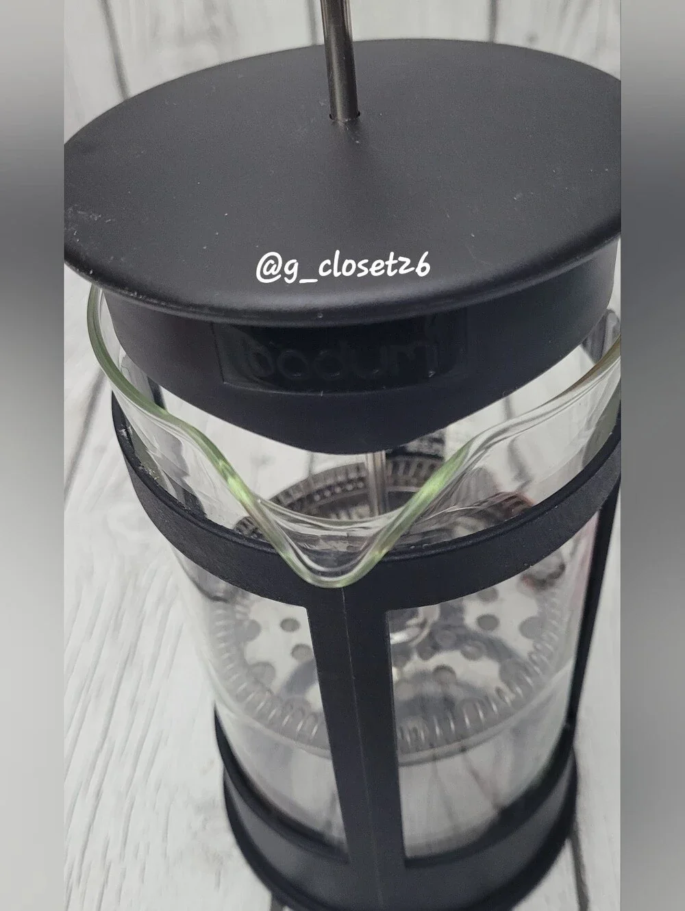 Bodum Black French Press Coffee Maker